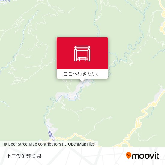 上二俣0地図
