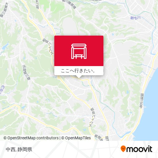 中西地図
