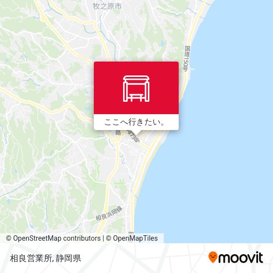 相良営業所地図