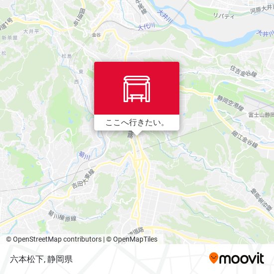 六本松下地図