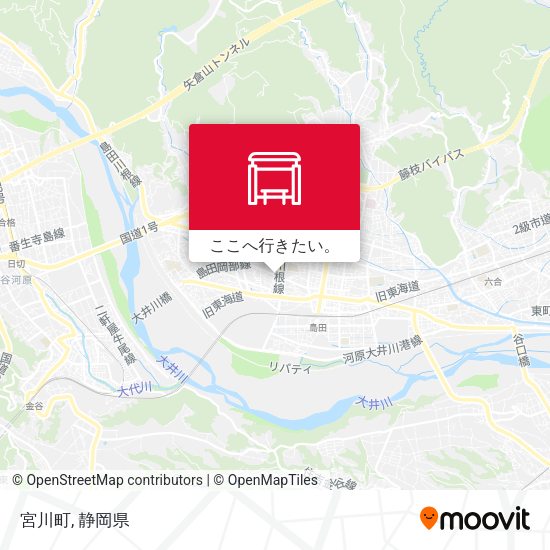 宮川町地図