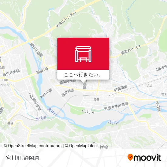 宮川町地図