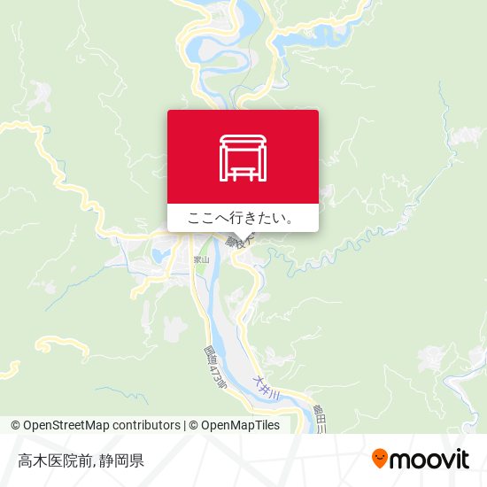 高木医院前地図
