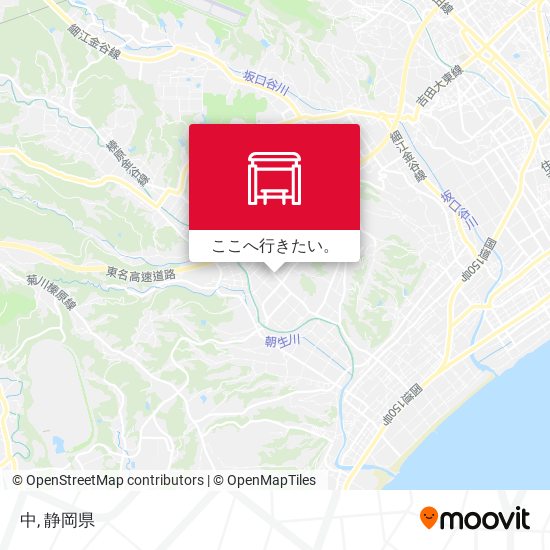 中地図