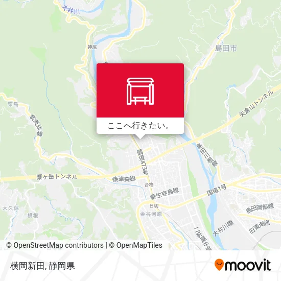 横岡新田地図