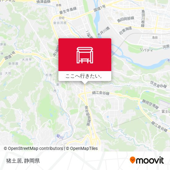 猪土居地図