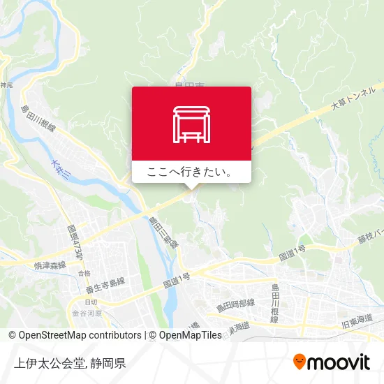 上伊太公会堂地図