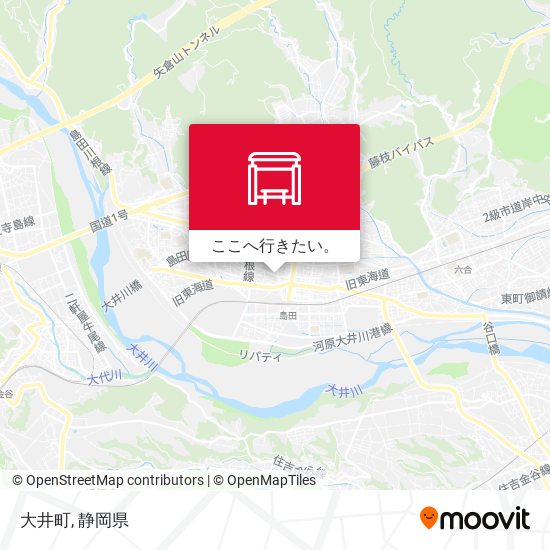 大井町地図