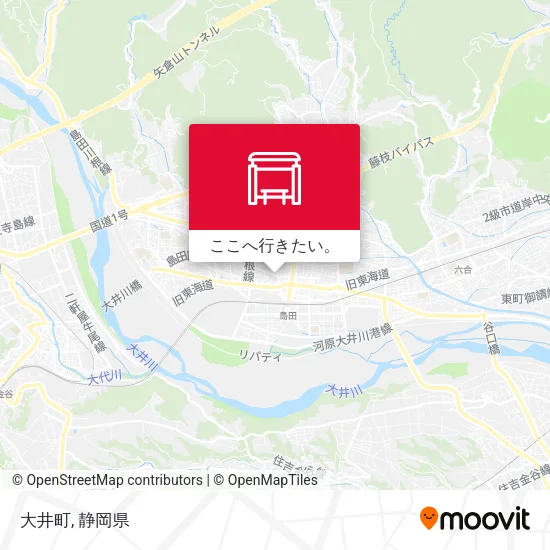 大井町地図