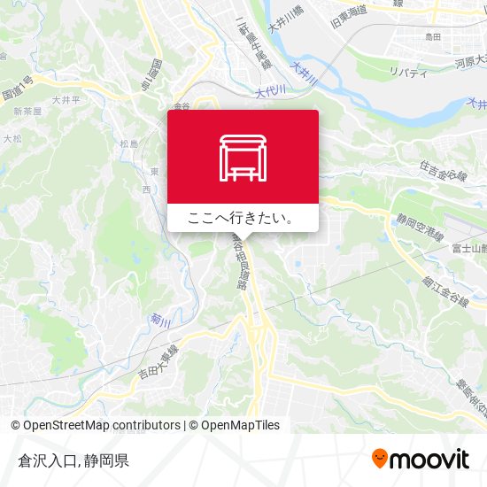 倉沢入口地図