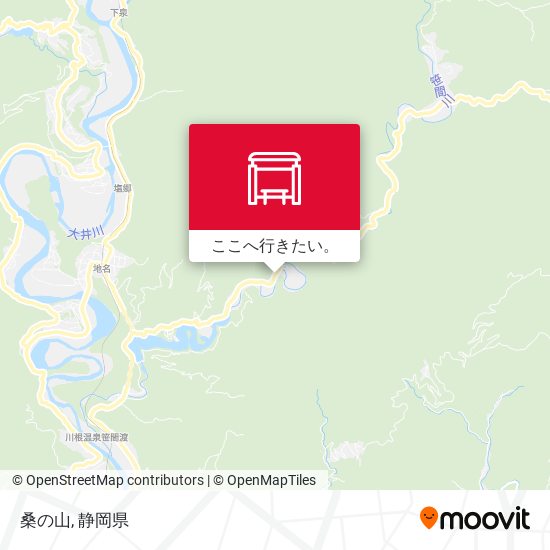 桑の山地図
