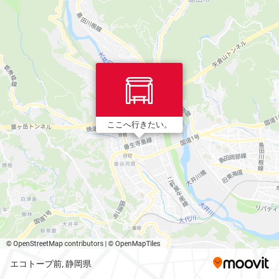 エコトープ前地図