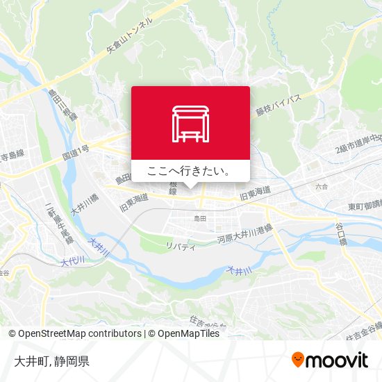 大井町地図