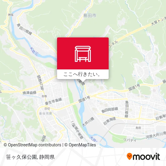 笹ヶ久保公園地図