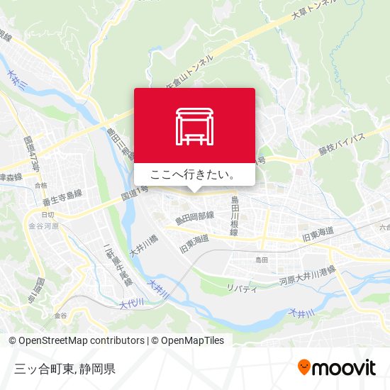 三ッ合町東地図