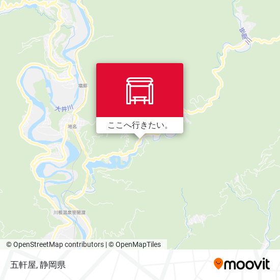 五軒屋地図