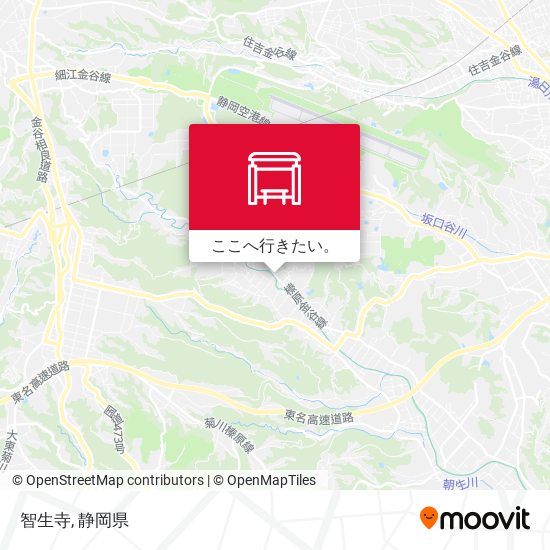 智生寺地図