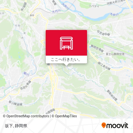 坂下地図