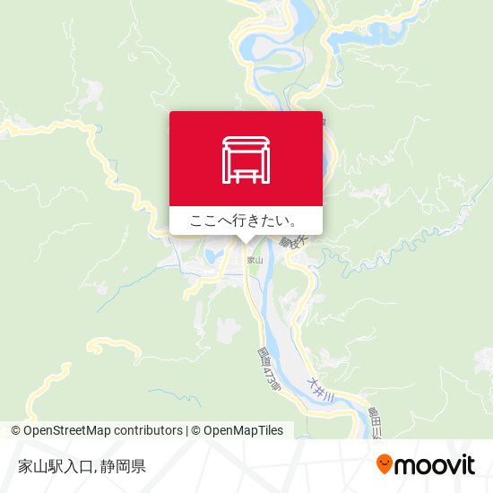 家山駅入口地図