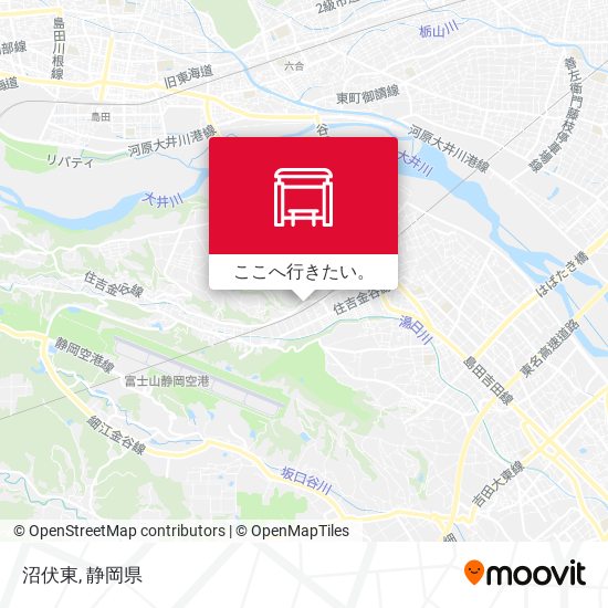 沼伏東地図