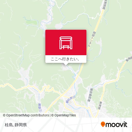 桂島地図