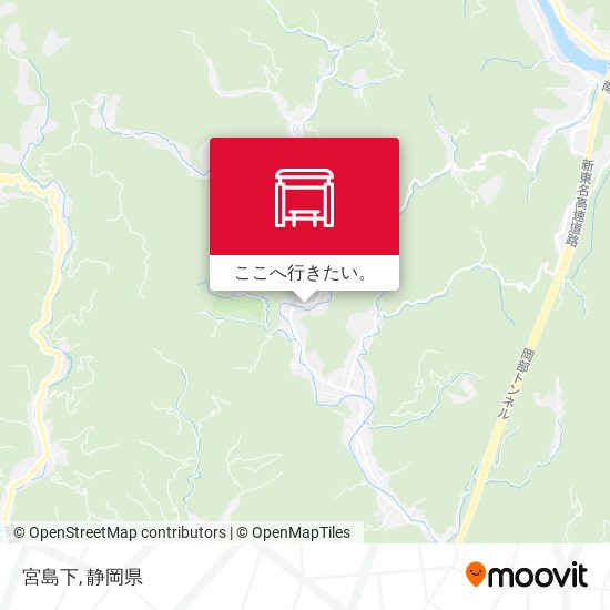 宮島下地図