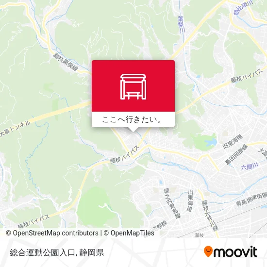 総合運動公園入口地図