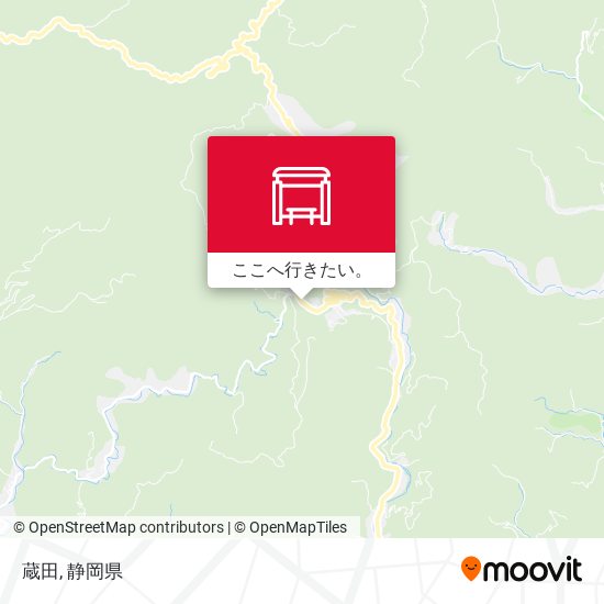 蔵田地図