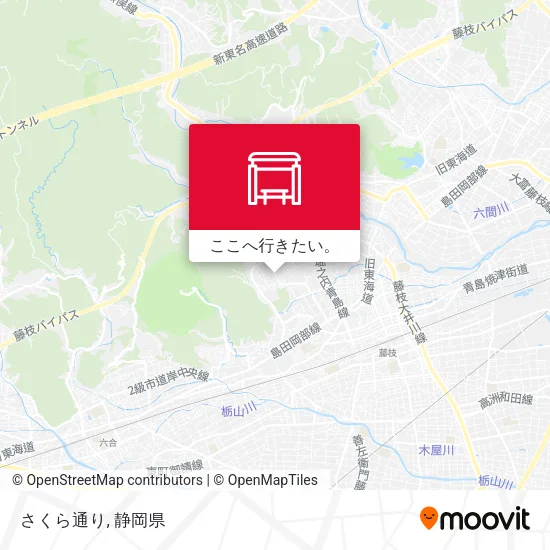 さくら通り地図