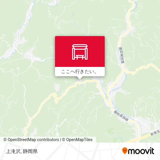 上滝沢地図