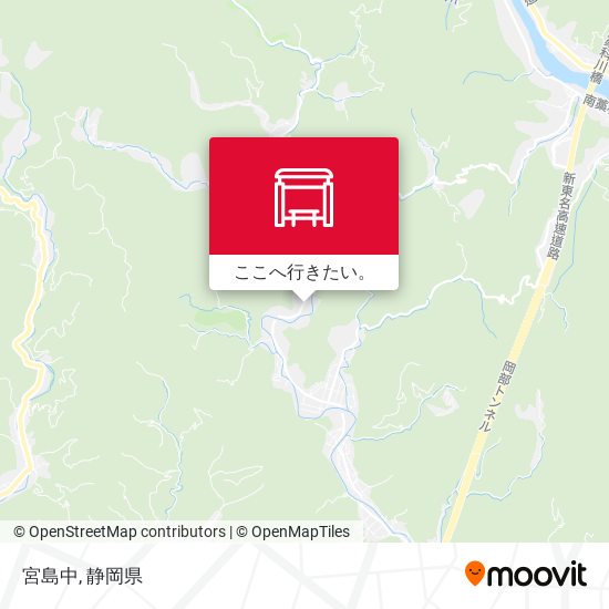 宮島中地図