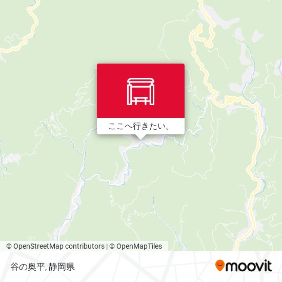 谷の奥平地図