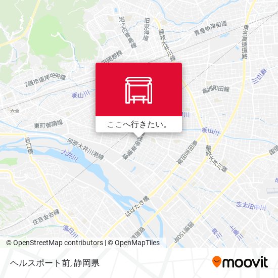 ヘルスポート前地図