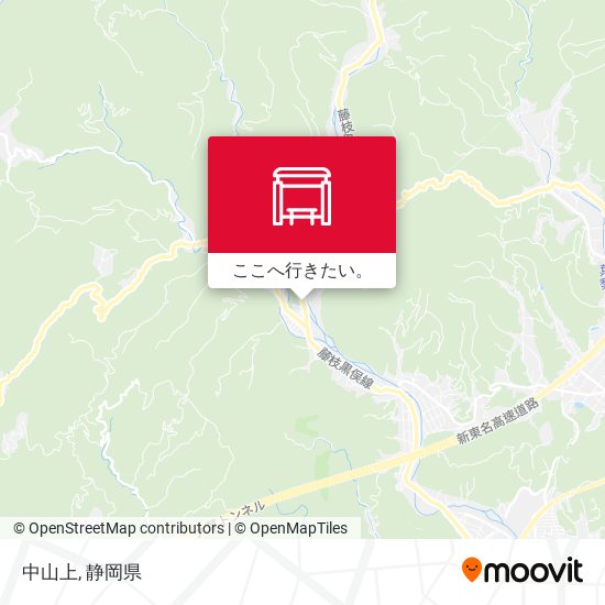 中山上地図