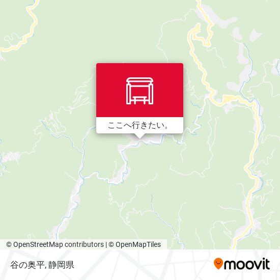 谷の奥平地図