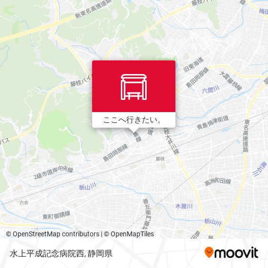 水上平成記念病院西地図