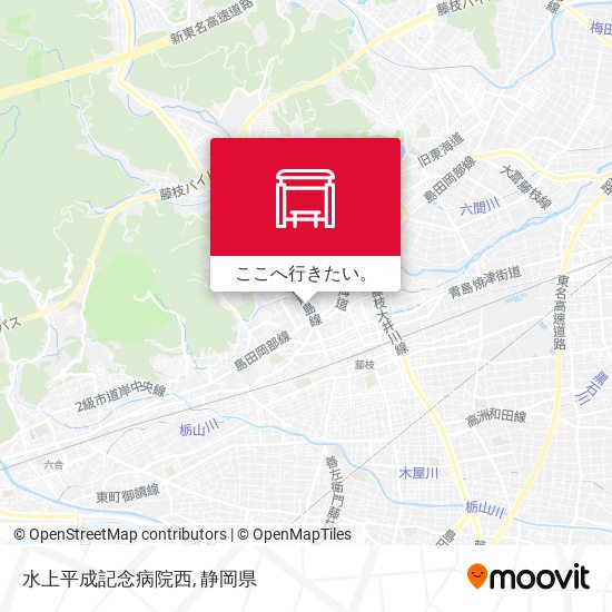 水上平成記念病院西地図