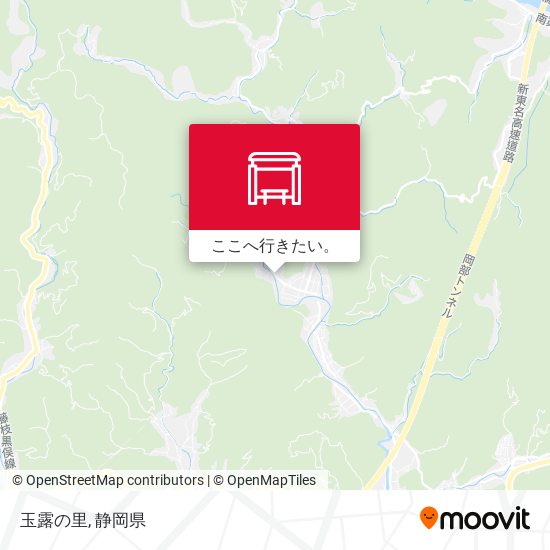 玉露の里地図