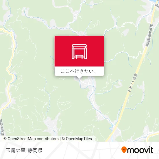 玉露の里地図
