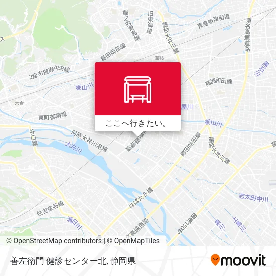 善左衛門 健診センター北地図