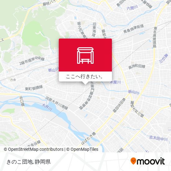 きのこ団地地図