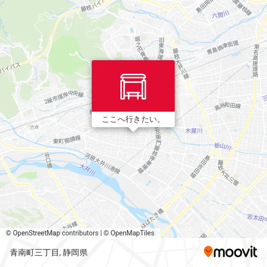 青南町三丁目地図