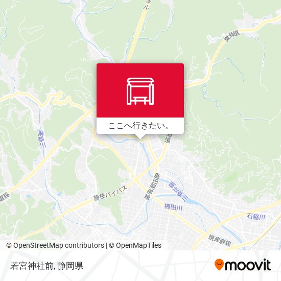 若宮神社前地図