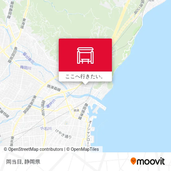 岡当目地図