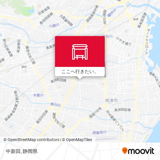 中新田地図