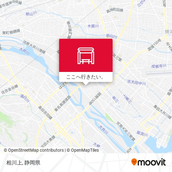 相川上地図