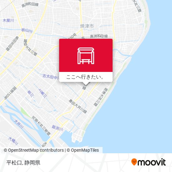 平松口地図