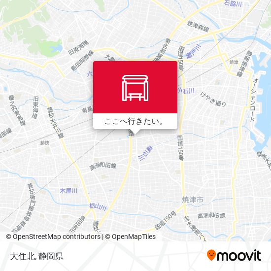 大住北地図