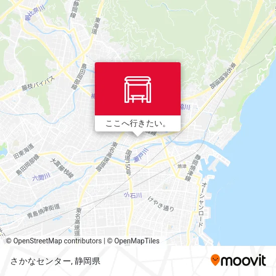 さかなセンター地図