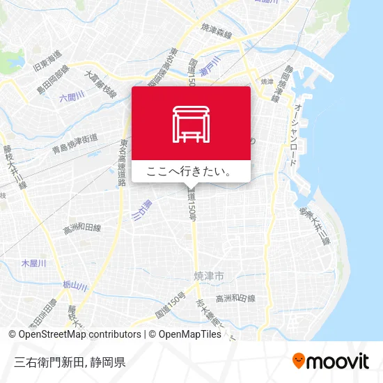 三右衛門新田地図